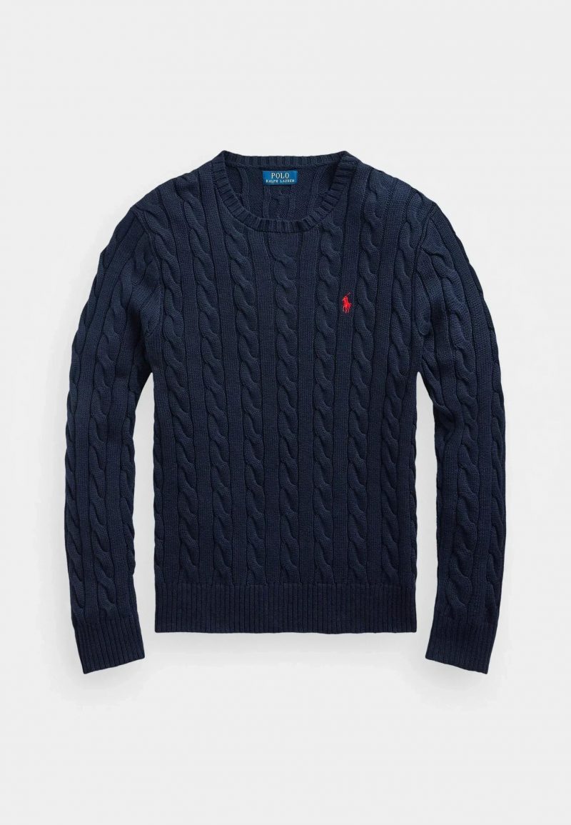 Pull en coton torsadé