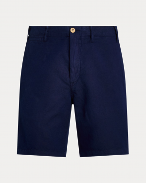 Short classique en lin