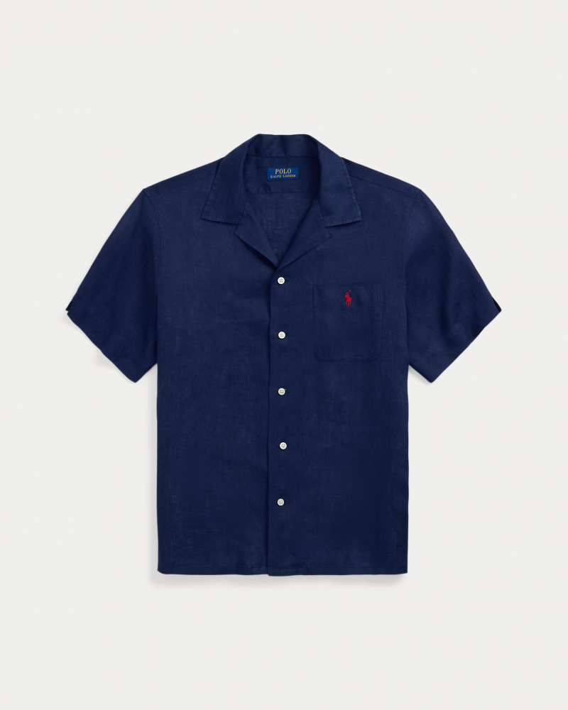 Chemise safari Classic Fit en lin – Image 4