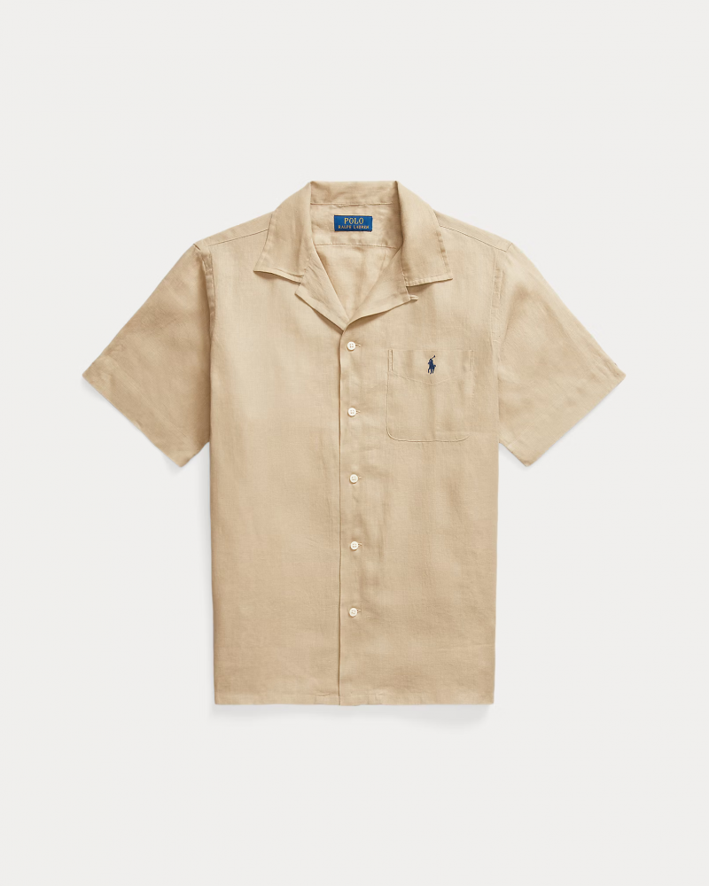 Chemise safari Classic Fit en lin – Image 2